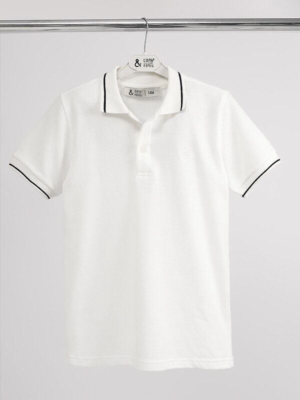 Соль&Перец Поло 572939 SP2447BR белый