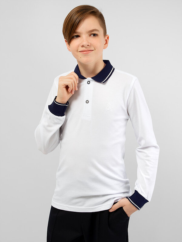 Соль&Перец Поло 572940 SP2303BR белый