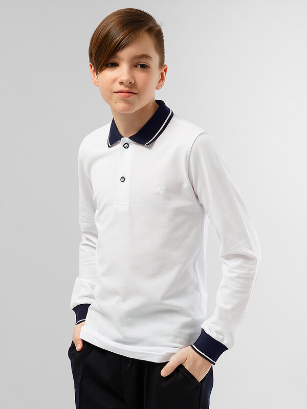 Соль&Перец Поло 572940 SP2303BR белый