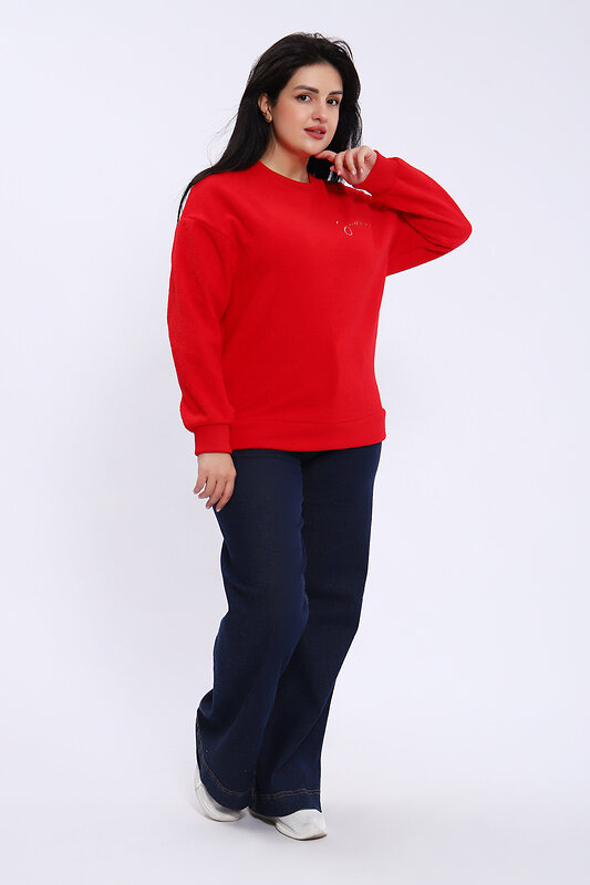 Натали Свитшот 572961 82067 красный коралл