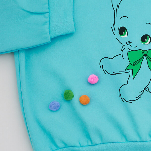 YOULALA Джемпер 572965 2101310101 бирюзовый