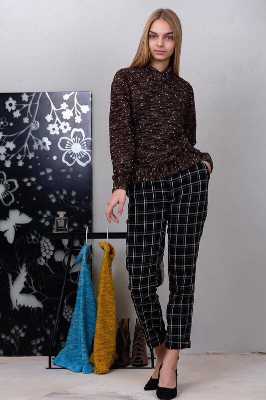 Натали Джемпер 573016 24805 шоколад