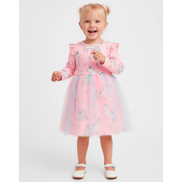 YOULALA Платье 573032 1905200104 розовый