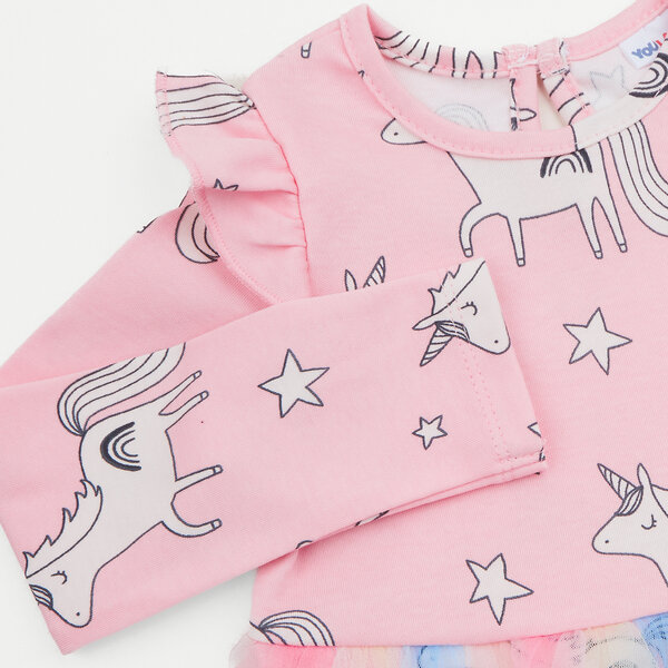 YOULALA Платье 573032 1905200104 розовый