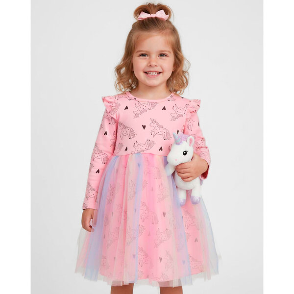 YOULALA Платье 573034 1905200106 розовый