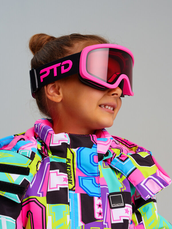 PLAYTODAY Маска горнолыжная 573045 32322288 фуксия