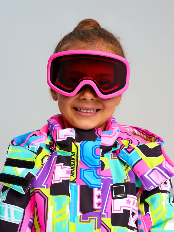 PLAYTODAY Маска горнолыжная 573045 32322288 фуксия