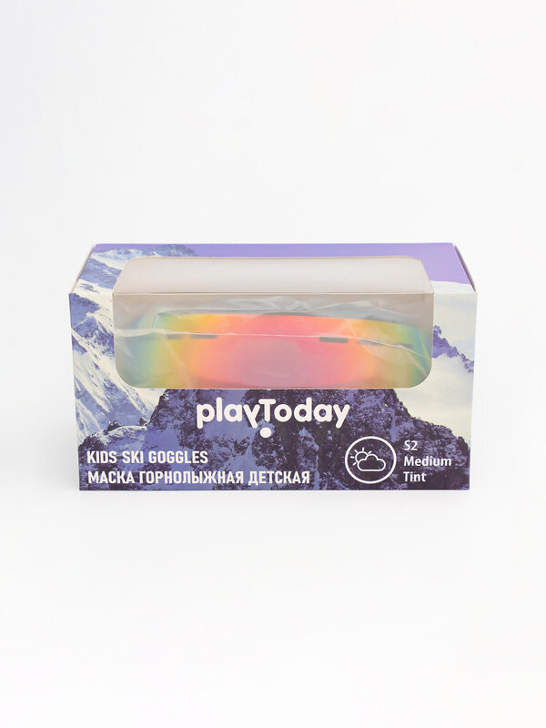 PLAYTODAY Маска горнолыжная 573046 32311424 черный