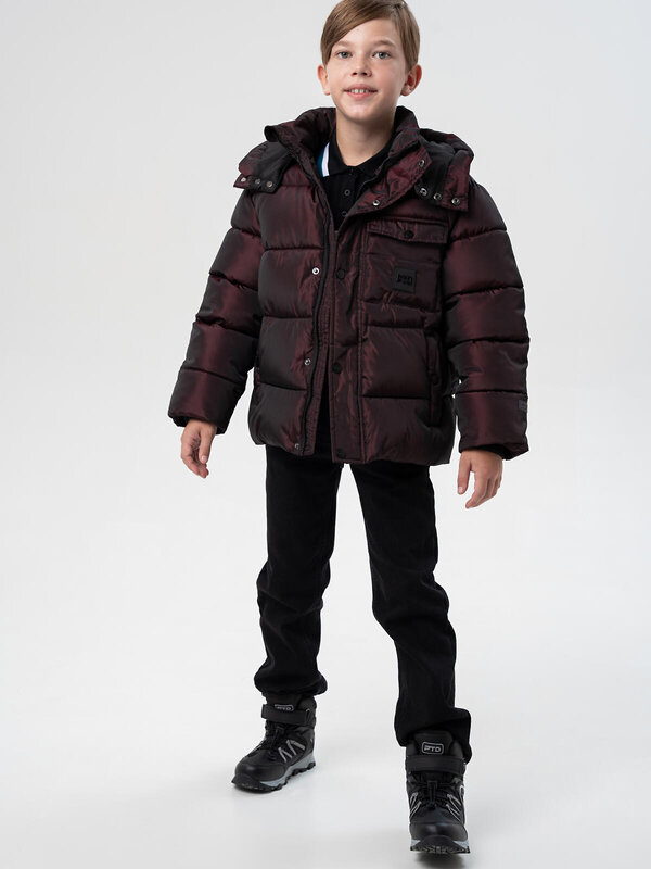 PLAYTODAY Куртка 573078 32511428 бордовый
