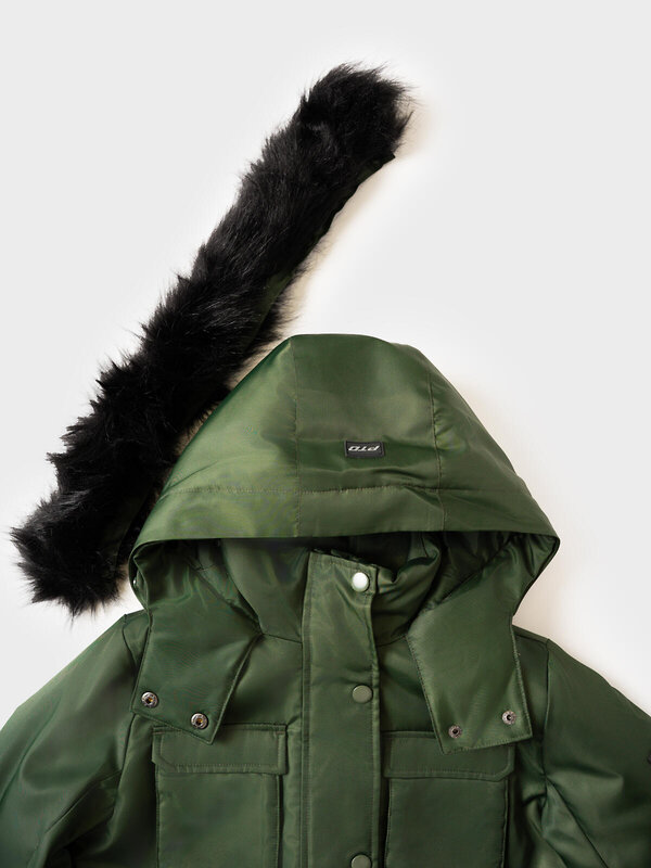 PLAYTODAY Пальто 573088 32521103 темно-зеленый