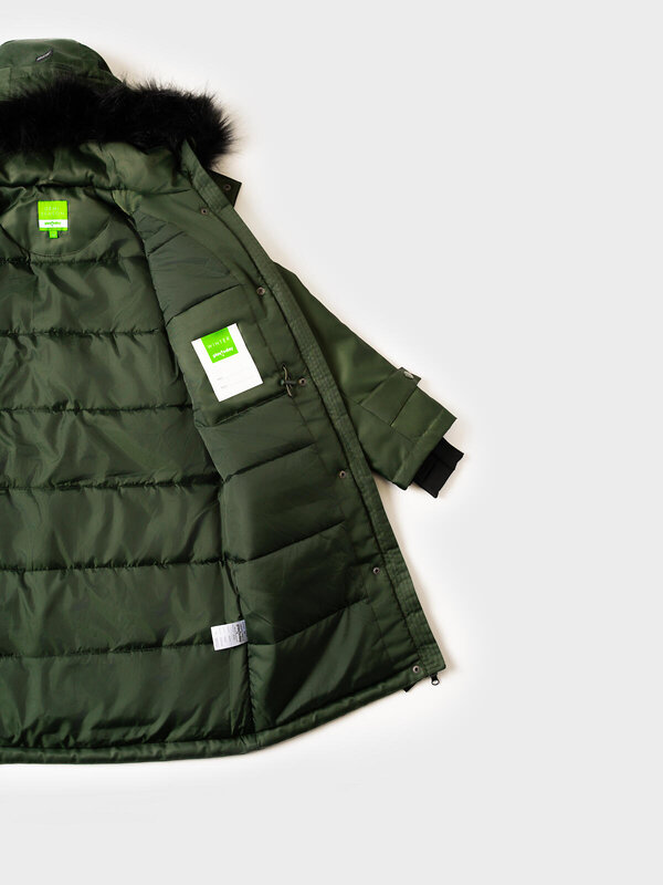 PLAYTODAY Пальто 573088 32521103 темно-зеленый