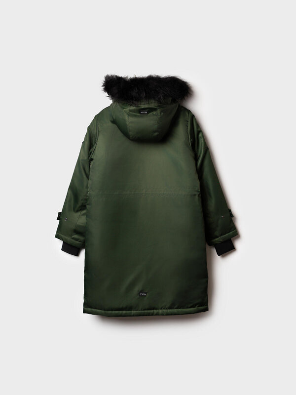 PLAYTODAY Пальто 573088 32521103 темно-зеленый