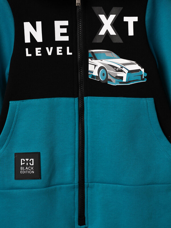 PLAYTODAY Комбинезон 573094 32512294 черный,бирюзовый