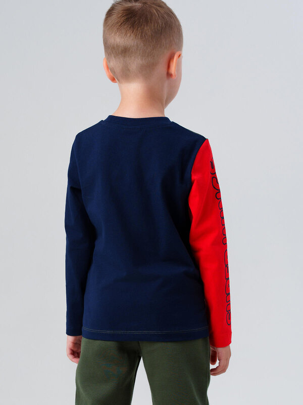 PLAYTODAY Фуфайка 573123 32532014 хаки,тёмно-синий,красный