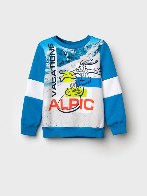 PLAYTODAY Толстовка 573127 32532040 белый,ярко-синий