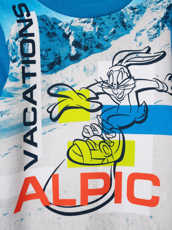 PLAYTODAY Толстовка 573127 32532040 белый,ярко-синий