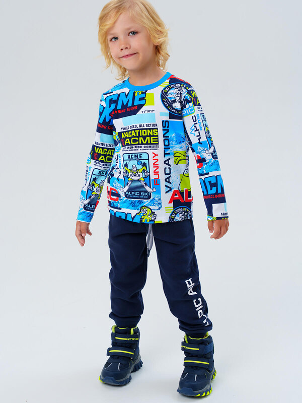 PLAYTODAY Фуфайка 573129 32532039 голубой