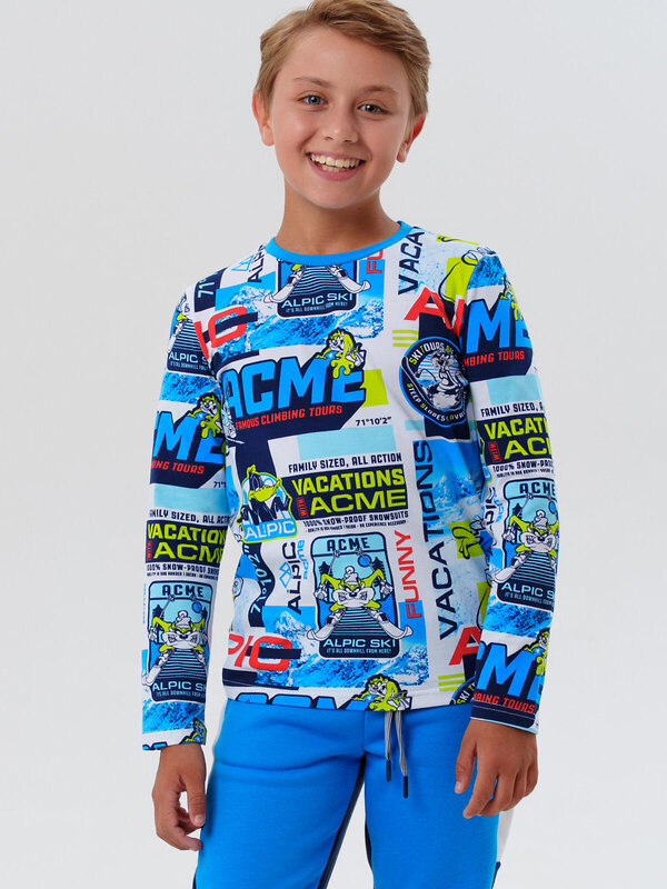 PLAYTODAY Фуфайка 573132 32531013 голубой