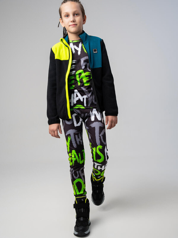 PLAYTODAY Ботинки 573157 32511705 черный,зеленый