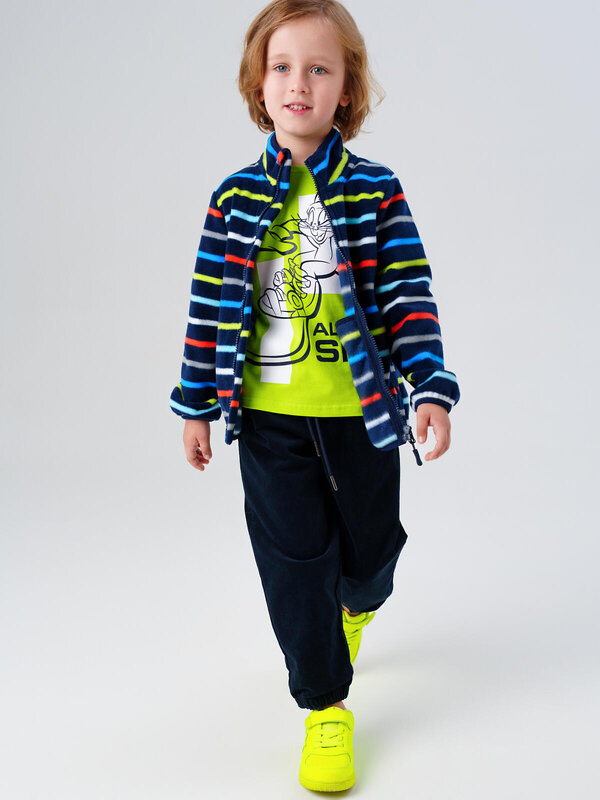 PLAYTODAY Куртка 573159 32512272 черный/мультиколор