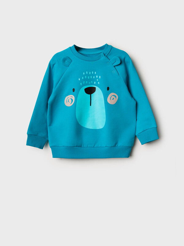 PLAYTODAY Толстовка 573167 32513051 бирюзовый