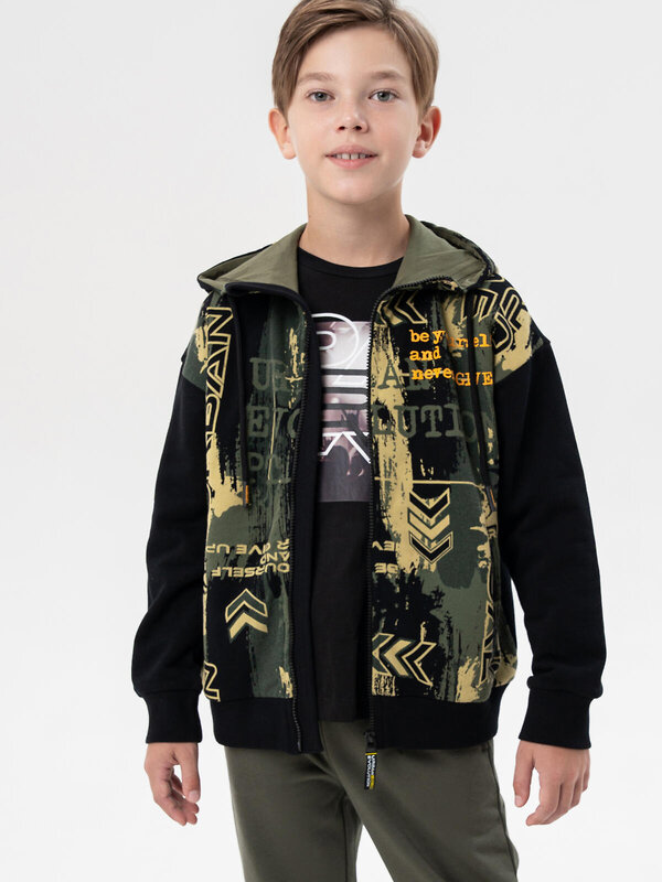 PLAYTODAY Толстовка 573170 32511408 черный