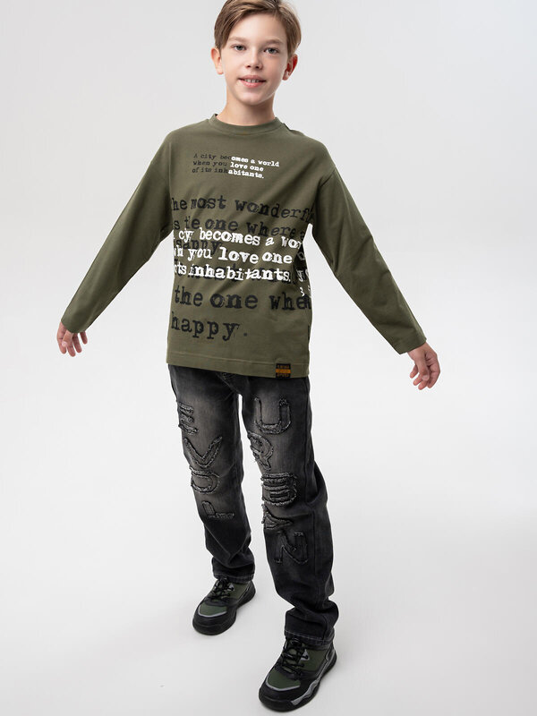 PLAYTODAY Фуфайка 573171 32511410 хаки