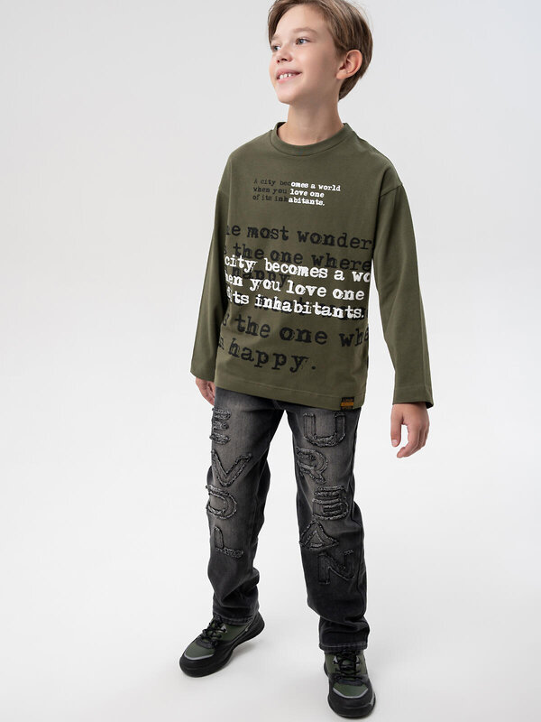 PLAYTODAY Фуфайка 573171 32511410 хаки