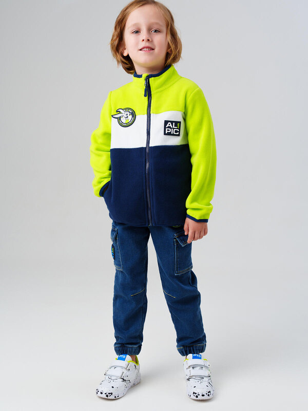 PLAYTODAY Куртка 573182 32512271 белый,тёмно-синий,зеленый