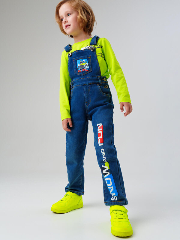 PLAYTODAY Полукомбинезон 573199 32532036 тёмно-синий