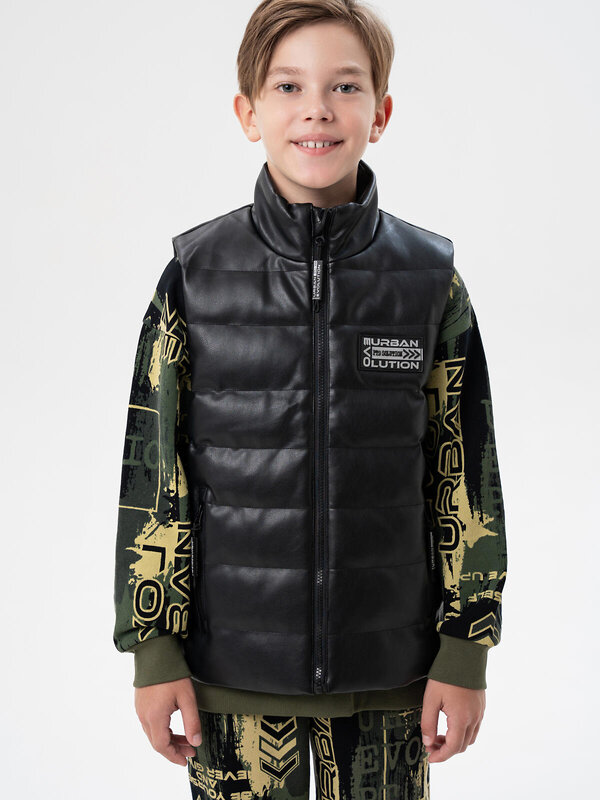 PLAYTODAY Жилет 573204 32511060 черный