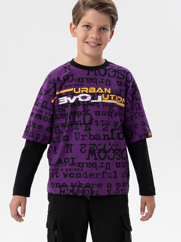 PLAYTODAY Джемпер 573222 32511409 фиолетовый