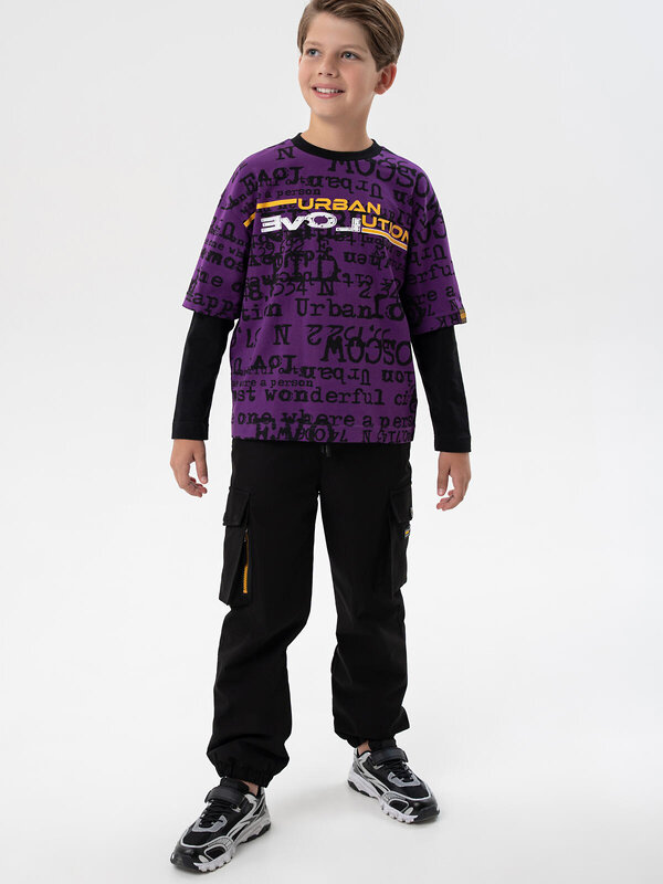 PLAYTODAY Джемпер 573222 32511409 фиолетовый