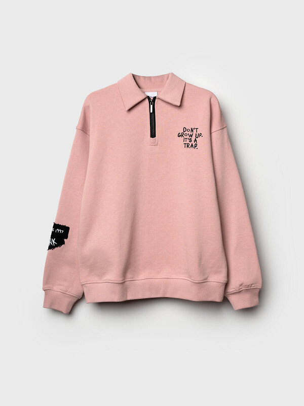 PLAYTODAY Толстовка 573234 32521201 светло-розовый