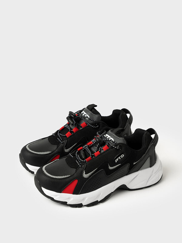 PLAYTODAY Полуботинки 573244 32511712 черный,красный