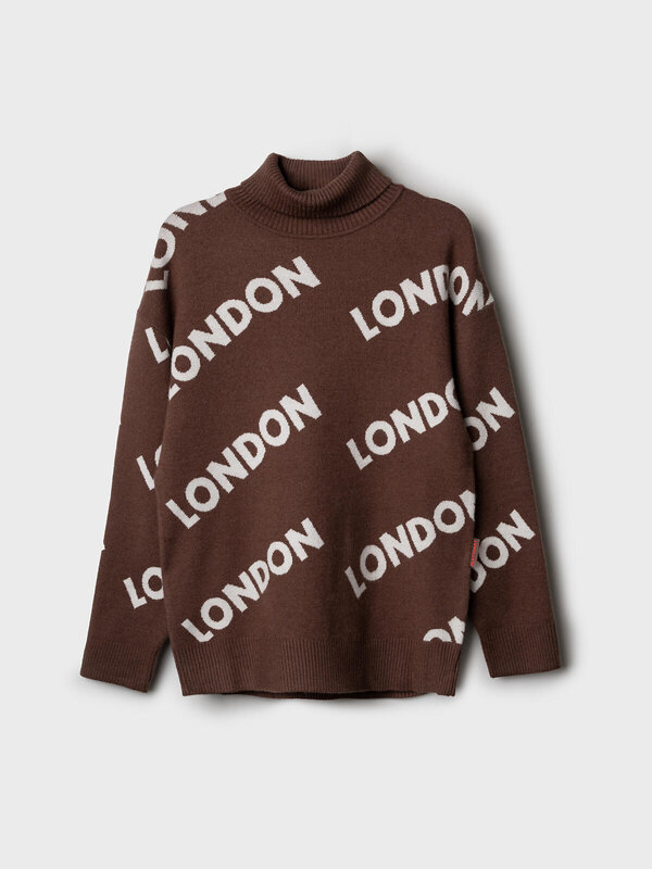 PLAYTODAY Свитер 573262 32521478 коричневый,белый