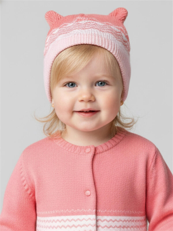 PLAYTODAY Шапка 573272 32524034 розовый,светло-розовый