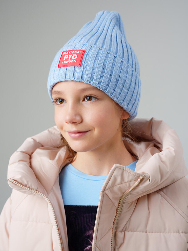 PLAYTODAY Шапка 573275 32521486 голубой