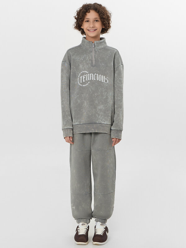 MARK FORMELLE Брюки 573282 183411 ACID WASH серый