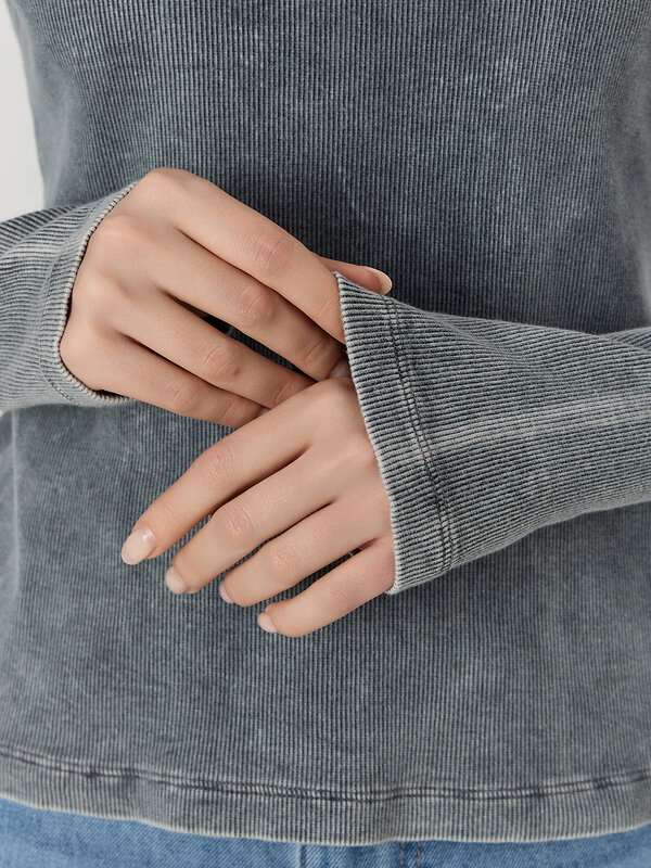 MARK FORMELLE Джемпер 573304 122986 ACID WASH металлический