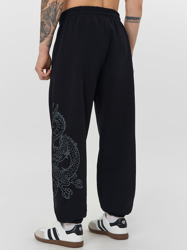 MARK FORMELLE Брюки 573306 181276 черный +печать