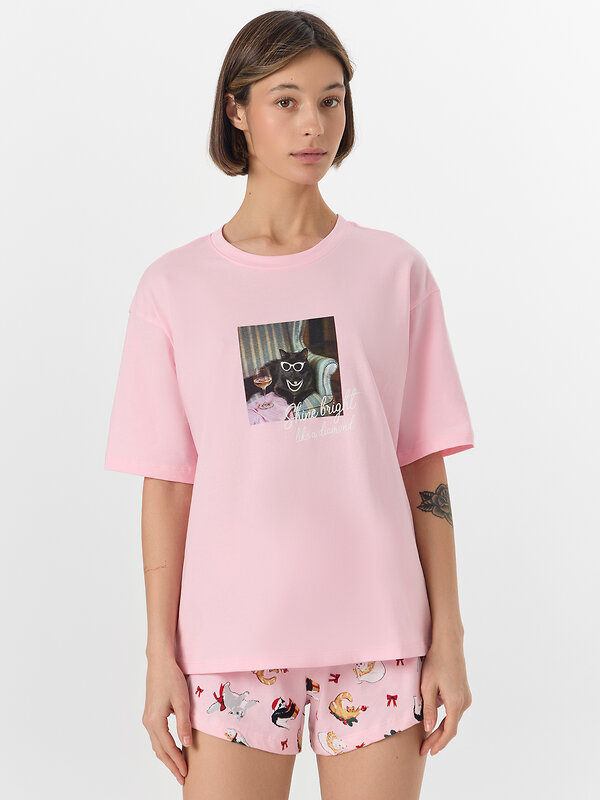 MARK FORMELLE Комплект 573319 592591 розовая сказка +котики на розовом