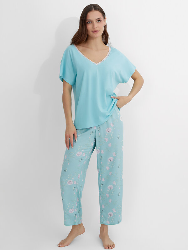 MARK FORMELLE Комплект 573326 592545 мятный +цветы на мятном