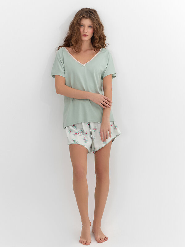 MARK FORMELLE Комплект 573331 592544 эдельвейс +веточки на мятном