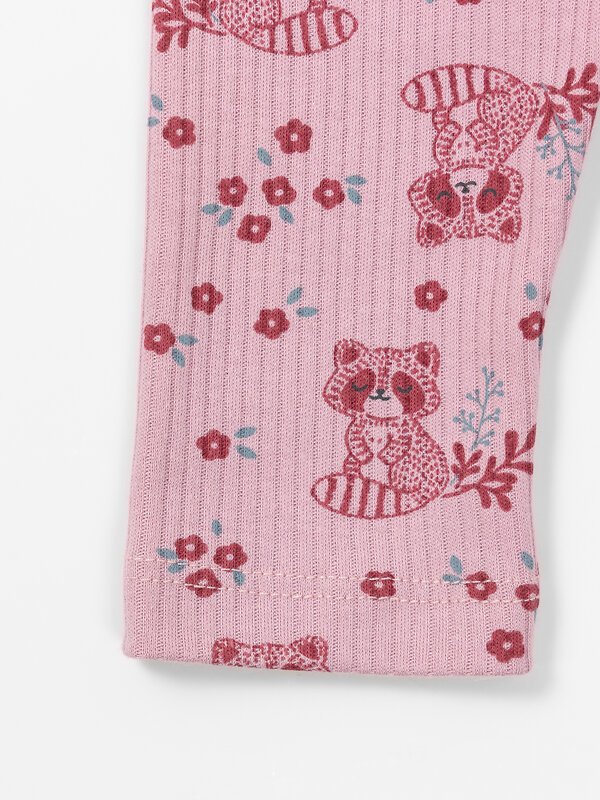 MARK FORMELLE Ползунки 573350 85116 цветочные еноты на п.розовом