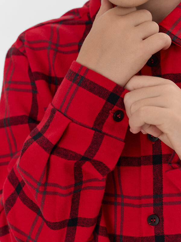 MARK FORMELLE Рубашка 573355 123440/1 красно -черная клетка