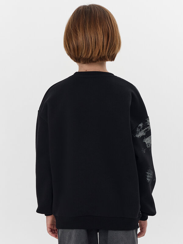 MARK FORMELLE Свитшот 573358 123447 черный +печать