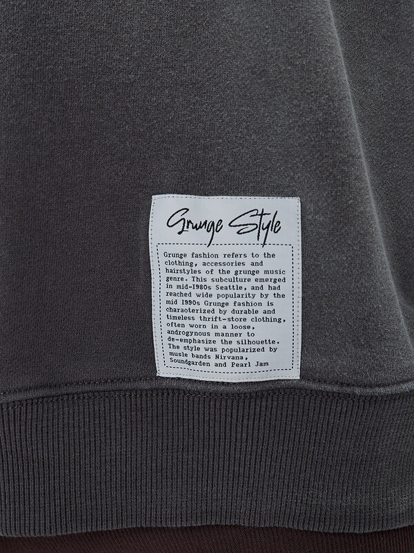 MARK FORMELLE Свитшот 573359 122813/1 вытравка на графите