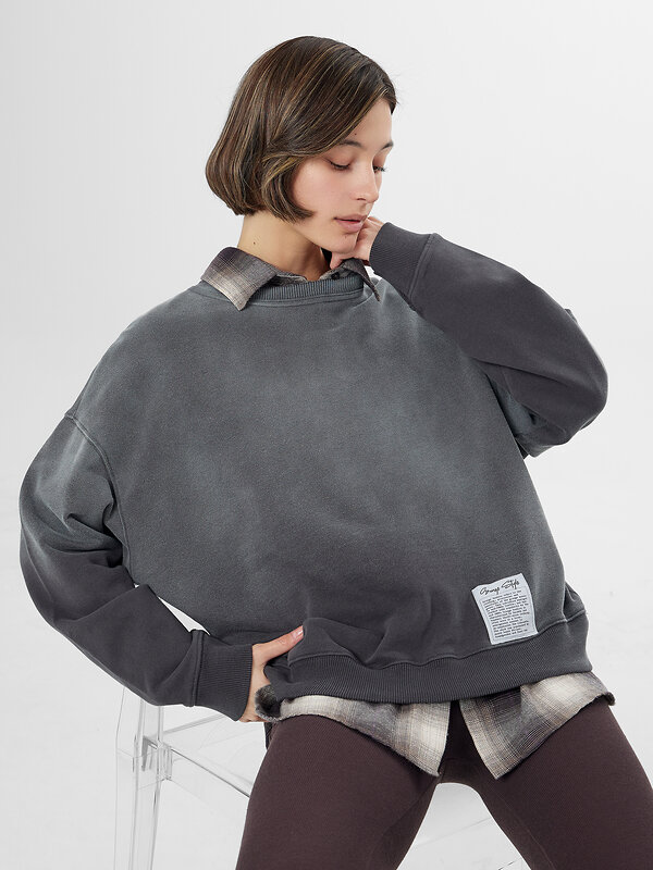 MARK FORMELLE Свитшот 573359 122813/1 вытравка на графите