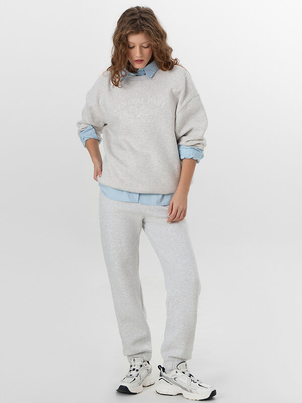 MARK FORMELLE Свитшот 573360 122887/1 серый меланж